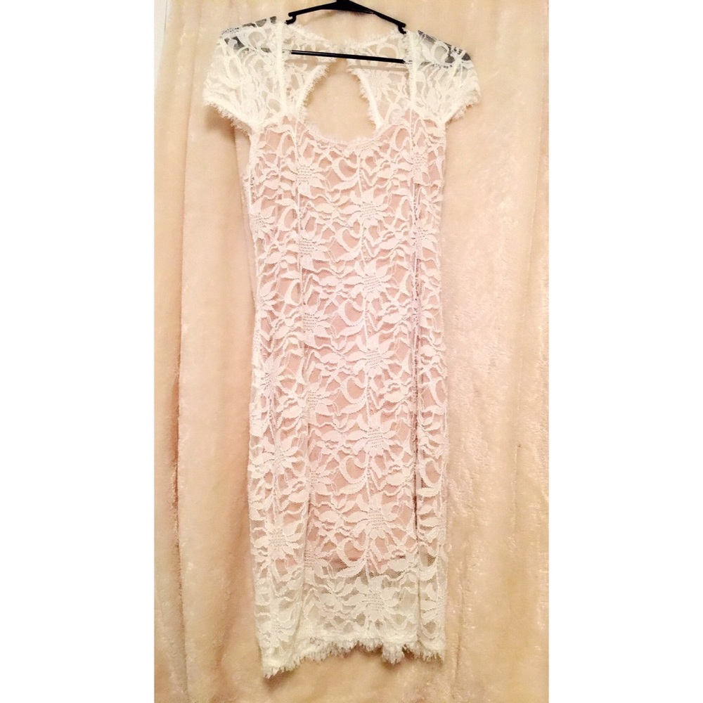 White Lace Dress